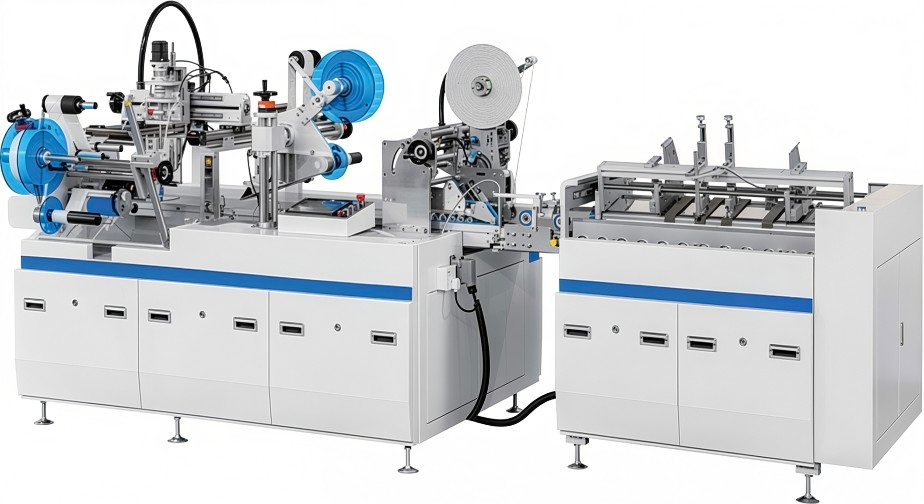 LY-600SFT-3 آلة تطبيق الشريط متعدد الوظائف مزدوجة الجوانب للصناديق المطوية صناديق الهدايا معدات التصنيع صناديق آلة لصق الشريط