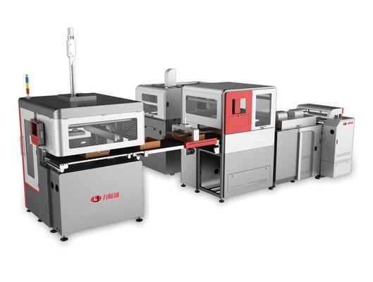 خط إنتاج الصندوق الصلب الذكي عالي السرعة 20-30 قطعة / دقيقة