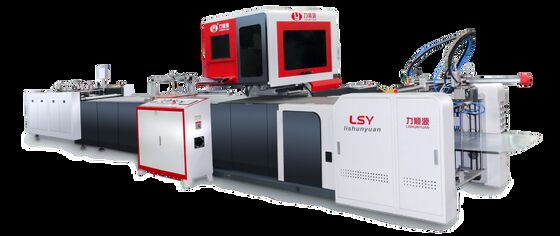 آلة LY-4510C-PK تقدم تحديد المواقع بدقة عالية وتغذية الخدمة الوحيدة لتصنيع الغلاف الصلب